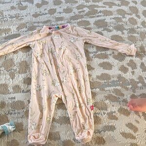 Magnetic Me Blush Floral Kids Footie